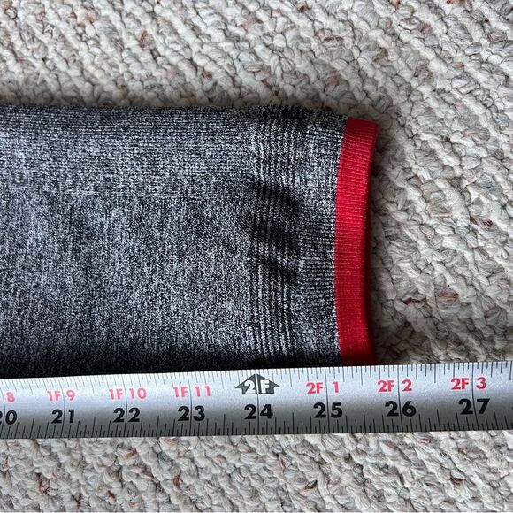 ATHLETA Seamless Andes Tight Heathered Gray Leggings - Picture 5 of 10